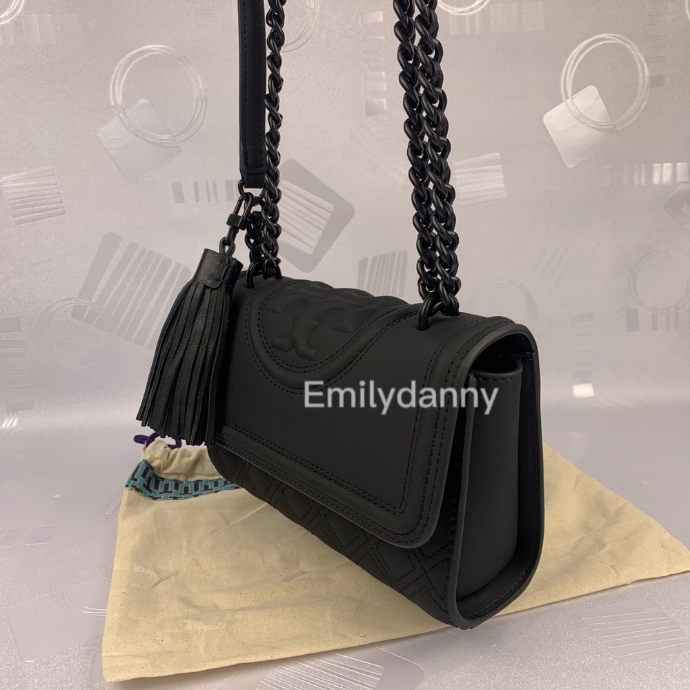 Tory Burch SMALL FLEMING MATTE CONVERTIBLE SHOULDER BAG - Picture 13 of 15